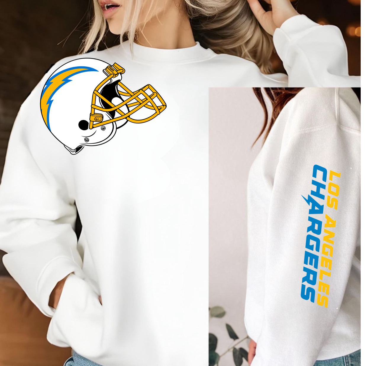 (AFC) Helmet Football Crewneck