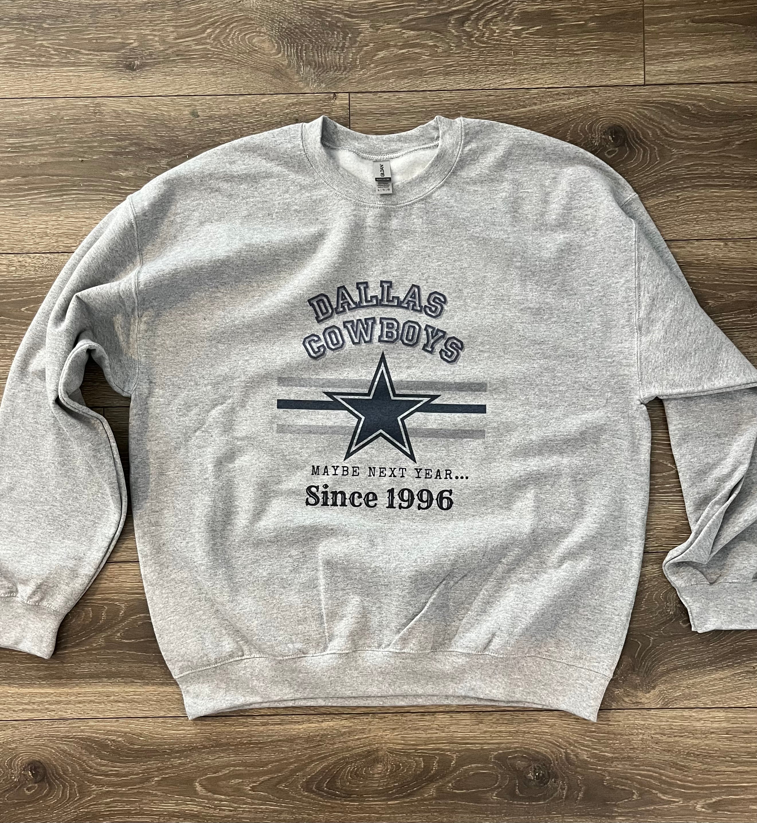 Online Vintage NFC Team Apparel Football Crewneck Sweatshirt