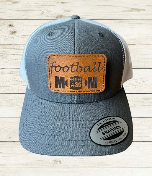 Football Mom Ball Caps